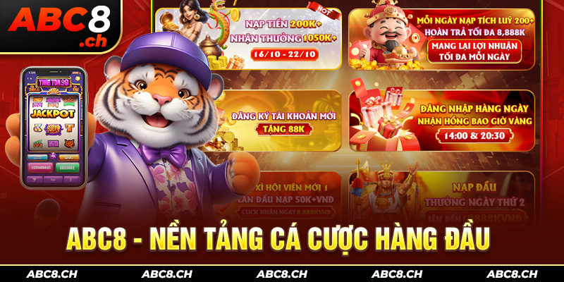 ABC8 - Nền tảng cá cược hàng đầu